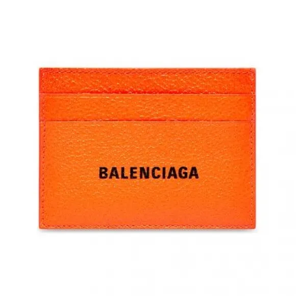 巴黎世家/Balenciaga Cash 卡夹 在 荧光橙 594309-2UQ13-7560