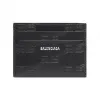 巴黎世家/Balenciaga Men's Embossed Monogram Card Case In Box in Black 717763210JS1000