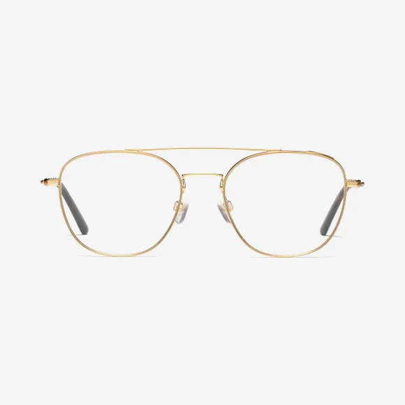 巴利/Bally 闪亮 ENDURA 金色金属眼镜 6227916