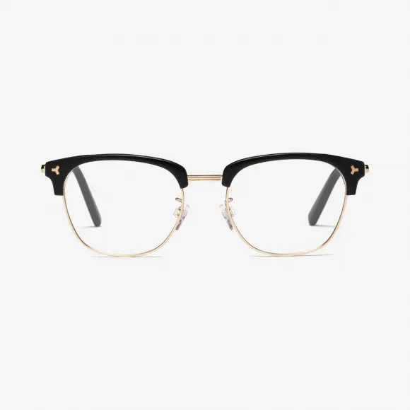 巴利/Bally 亮黑色醋酸纤维和金属中性眼镜 6227920