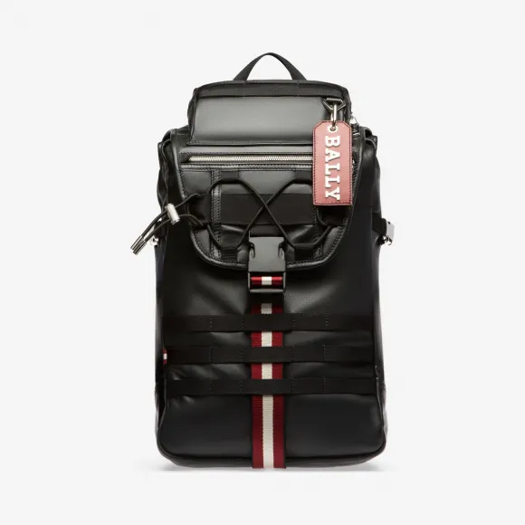 巴利/Bally 黑色小牛皮双肩包 6228651