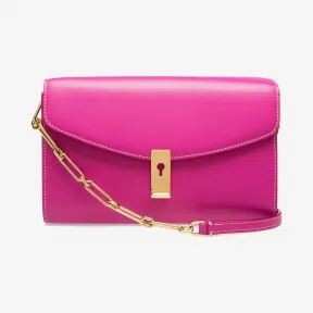 巴利/Bally 艳粉色小牛皮迷你包 6229774