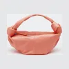 葆蝶家/Bottega Veneta 蜜桃色 迷你手袋 629635-VCP41-6585