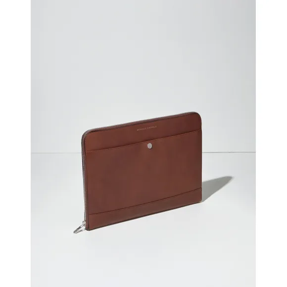 布内罗·古奇拉利/Brunello Cucinelli 文件夹 (201MWRXU349) - 男款 小皮件