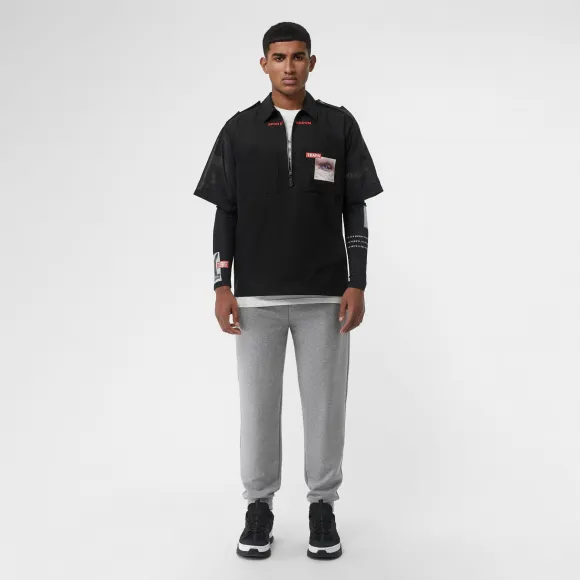 博百利/Burberry 徽标印花棉质运动裤  P80104411