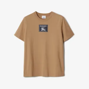 博百利/Burberry Prorsum 标签棉质 T 恤衫 (驼色) 80657771