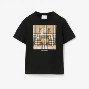 博百利/Burberry Thomas 泰迪熊棉质 T 恤衫 80694191