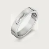 卡地亚/Cartier B4098100 - C de Cartier戒指 宽4毫米 铂金 - 铂金