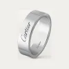 卡地亚/Cartier B4210100 - C de Cartier戒指 宽5毫米 铂金 - 铂金