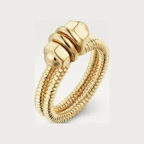 卡地亚/Cartier B4231700 - Écrou de Cartier戒指 18K黄金 - 黄金