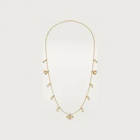 卡地亚/Cartier B7225001 - Grain de Café长项链 镶嵌钻石 18K黄金 其他 - 黄金 白金 钻石