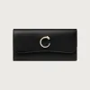 卡地亚/Cartier L3002043 - Panthère C de Cartier系列翻盖通用型皮夹 黑色 小牛皮 - 黑色小牛皮 镀金饰面