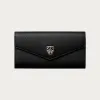 卡地亚/Cartier L3002079 Panthère de Cartier猎豹系列小皮具 卡片夹 黑色 黑色小牛皮 镀金饰面 黑色珐琅 