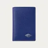 卡地亚/Cartier L3002205 - Cartier Losange系列4信用卡皮夹 蓝色 小牛皮 - 墨色粒纹小牛皮