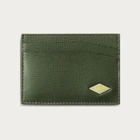 卡地亚/Cartier L3002216 双卡片夹 Cartier Losange系列 卡其色 小牛皮 卡其色小牛皮 镀钯饰面和珐琅