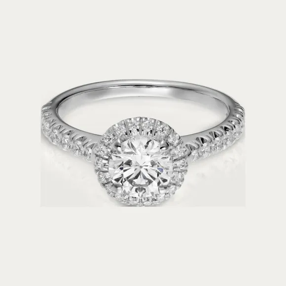 卡地亚/Cartier N4246000 Cartier Destinée订婚钻戒 铂金 铂金 钻石