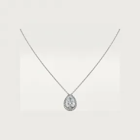 卡地亚/Cartier N7424255 - Cartier Destinée吊坠项链 镶嵌梨形切割钻石 铺镶钻石  铂金 -  铂金 钻石