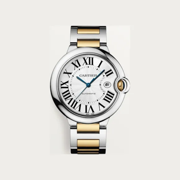 卡地亚/Cartier W2BB0031 - Ballon Bleu de Cartier卡地亚蓝气球腕表 42毫米 K金 - 精钢色 自动上链 - 42毫米表款 自动上链机械机芯 黄金 精钢