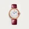 卡地亚/Cartier WJBB0081 - Ballon Bleu de Cartier卡地亚蓝气球腕表 36毫米 18K玫瑰金 自动上链 - 36毫米 自动上链机械机芯 玫瑰金 钻石 皮表带