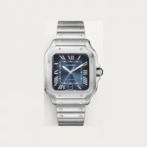 卡地亚/Cartier WSSA0030 Santos de Cartier腕表 自动上链机械机芯 精钢 WSSA0030 