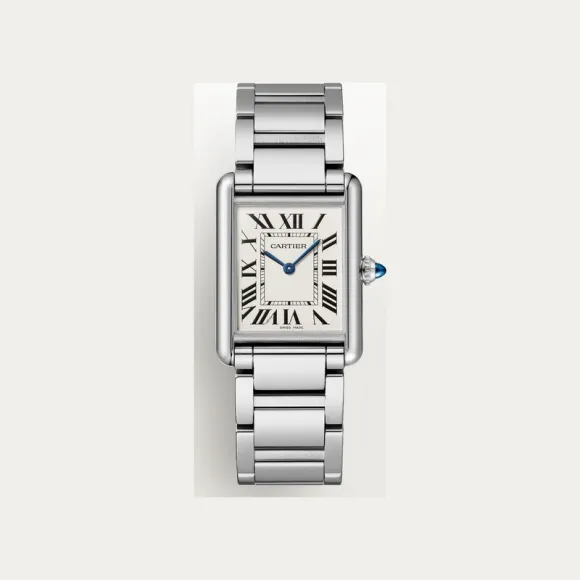 卡地亚/Cartier WSTA0052 Tank Must 腕表 大号款 精钢 石英 大号表款 石英机芯 精钢 