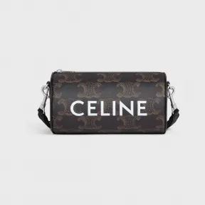 思琳/Celine 男士 标志印花圆筒包 110052EKK.38SI