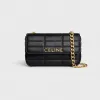 思琳/Celine 女士 MATELASSE MONOCHROME绗缝牛皮革链条肩背包 111273EYD.01HT