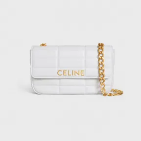 思琳/Celine 女士 MATELASSE MONOCHROME绗缝牛皮革链条肩背包 111273EYD.38NO