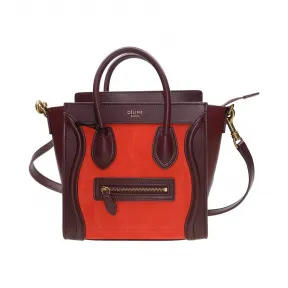 思琳/Celine   红色 牛皮 手提包 168243WSB.26VI