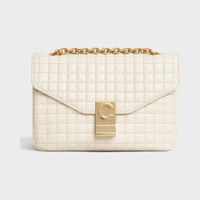 思琳/Celine 女士 C BAG中号绗缝小牛皮肩背包 187253BFC.01VA