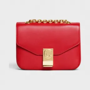 思琳/Celine 女士 C BAG 小号亮泽小牛皮手袋 188403BFB.27ED