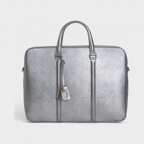 思琳/Celine 男士 中号层压粒面小牛皮公文包 188903BI3.36AG