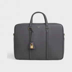 思琳/Celine 男士 中号缎面小牛皮公文包 188903BI4.10DC