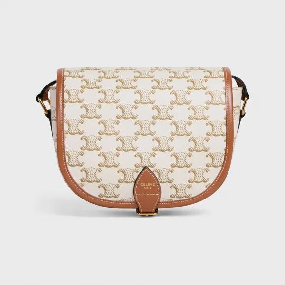 思琳/Celine 女士 Folco Triomphe帆布中号手袋 191502BZJ.04LU