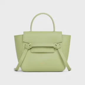 思琳/Celine 女士 Pico 粒面小牛皮腰包 - Sage 194263ZVA.31SA