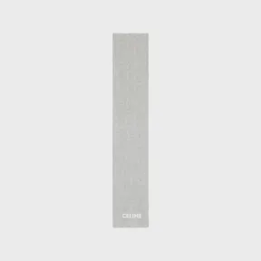 思琳/Celine 罗纹羊毛毛毡围巾 2AC35423P.07MR