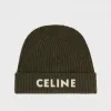 思琳/Celine 罗纹羊毛无檐帽 2AE2I423P.08GC