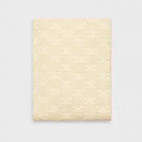 思琳/Celine 交织字母毛圈棉质沙滩巾 2AR03175W.01EC