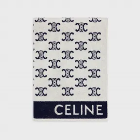 思琳/Celine 女士 交织字母毛圈棉质沙滩巾 2AR03423U.97MI.TU