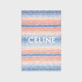 思琳/Celine 女士 多条纹棉质沙滩巾 2ARB4539U.02OB.TU