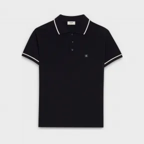 思琳/Celine 男士 棉质网眼Polo衫 2X136682D.38NO