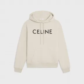 思琳/Celine 棉质抓绒宽松连帽衫 2Y321765N.01CB