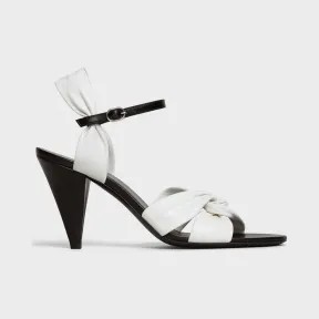 思琳/Celine 女士 CELINE Triangle Heel 小山羊皮扭花凉鞋 332973153C.01WB