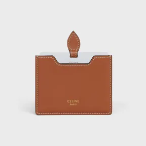 思琳/Celine 女士 光滑牛皮革手包化妆镜 - 黄褐色 4M0973DP5.04LU