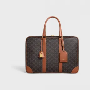 思琳/Celine 女士 标志印花牛皮革45柔软行李袋 4M1282CZJ.04LU