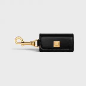 思琳/Celine 光滑牛皮革金字塔形饰钉狗狗手袋收纳盒 4M2843EIN.04LU