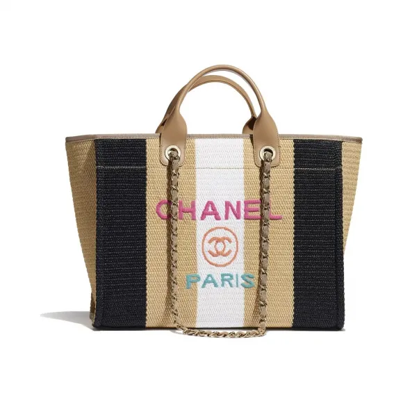香奈儿/Chanel 米色、黑与象牙白. 购物包 A66941_B01940_N5447