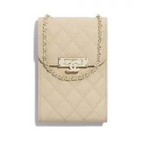 香奈儿/Chanel 米色. 链子小包 A84051_B01368_N5025