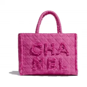 香奈儿/Chanel 粉红. 大号拉链购物包 AS0977_B01627_BE326