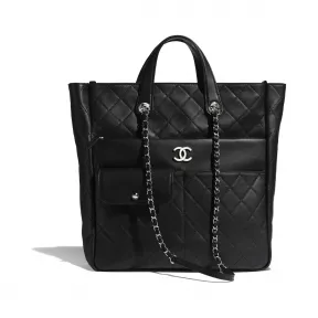 香奈儿/Chanel 黑. 大号拉链购物包 AS1299_B01700_94305